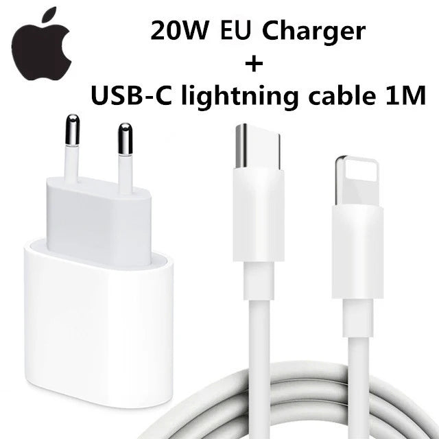 Chargeur USB-C 20W Original EU / US - Techmodel